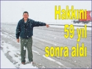 Hakkn 59 yl sonra ald