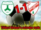 Giresunspor 1 - Boluspor 1