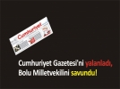 Cumhuriyet Gazetesini yalanlad, Bolu Milletvekilini savundu!