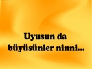 yi uykular sayn dinleyiciler