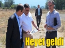 Heyet okul yerini inceledi