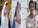 Katie Holmes gelinlik giydi