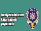 l Emniyet Mdrlnde deiiklik