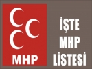 te MHPnin aday listesi
