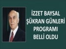 te zzet Baysal kran Gnleri program