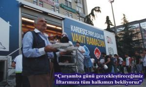 HHden 5 bin kiiye iftar