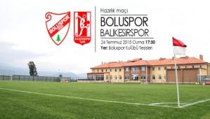 Boluspor Balkesirspor ile karlaacak