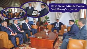 BK Genel Mdr'nden Vali Baru'a ziyaret