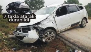 BOLU'DA TRAFK KAZASI: 1 L, 1 YARALI