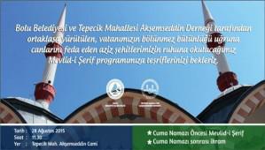 ehitler iin Mevlid-i erif okutulacak