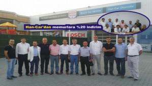 Han-Car'dan memurlara %20 indirim