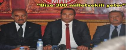 MHP ADAYLARINI TANITTI