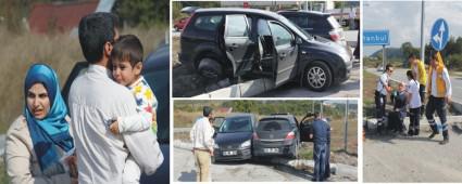 Bolu'da trafik kazas 2 yaral