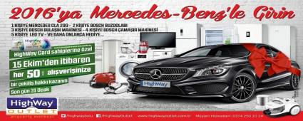 2016'ya Mercedes-Benz'le Girin