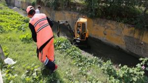 Borazanlar Deresi temizleniyor