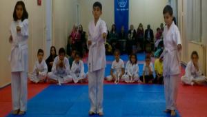 Karateci ocuklarn kuak heyecan