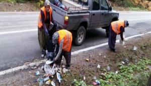 KARAYOLLARINDAK PLER TEMZLENYOR