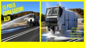 Bolu Da'nda 'TOMA eitimi'