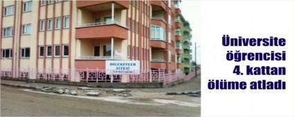 Kz arkadandan ayrlnca 4. kattan atlad