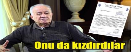 Bir tepki de Ahmet Baysal'dan