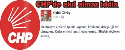 CHP'DE SULAR DURULMUYOR