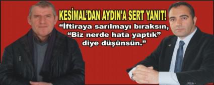 TARTIMALI SMDEN AYDIN'A SERT YANIT!