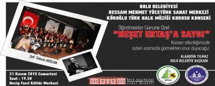 RETMENLER GNNE ZEL NEET ERTA'A SAYGI TEMALI T.H.M.KONSER