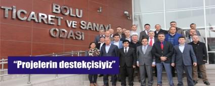 Ak Parti'den i dnyasna ziyaret