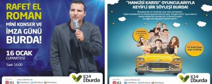 Hafta sonu etkinlik dolu