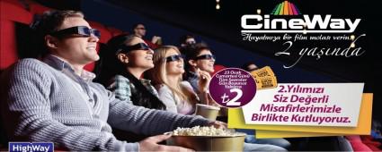 Cineway 2. Yln Kutlayacak
