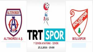 Altnordu-Bolu TRT Spor'da!..