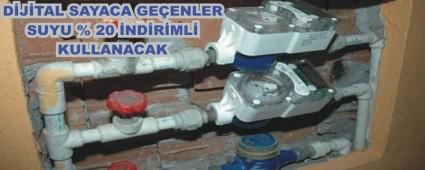 DJTAL SAYACA GEENLER SUYU YZDE 20 NDRML KULLANACAK