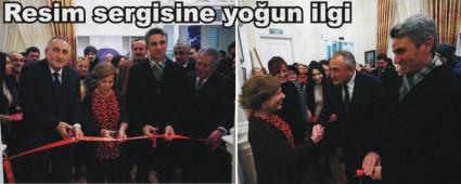 Asuman Baolu'nun kiisel resim sergisine youn ilgi