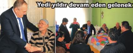 Bakan 6 aileyi ziyaret etti