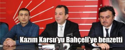 YILMAZ'A TEEKKR ETT, KARSU'YU TOPA TUTTU