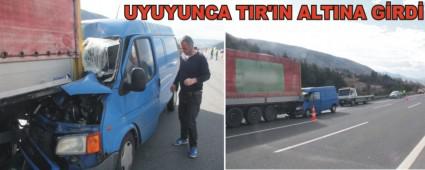 SRC UYUDU, TIR'A ARKADAN GRD