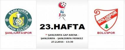 Urfa-Bolu Cumartesi...