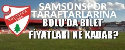 Boluspor'dan Samsunspor Taraftarna zel Tarife!