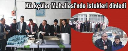 Bakan Ylmaz Krkler Mahallesi'nde istekleri dinledi