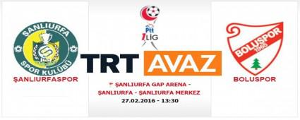 anlurfa-Bolu TRT Avaz'da!..
