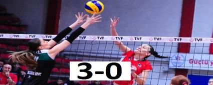 Sultanlar malubiyeti unuttu: 3-0