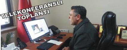Telekonferans toplants gerekletirdi