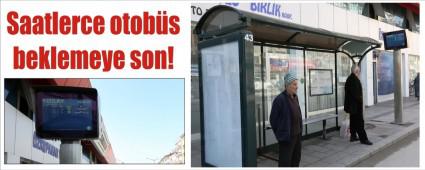 Akll duraklar hizmete girdi