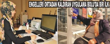 Hastanede engelliler iin yardm ar butonu