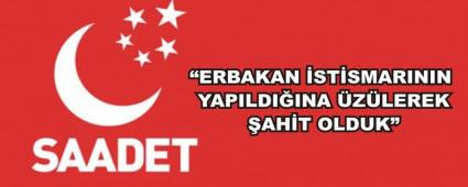 ERBAKAN'I SEVMEK DEMEK