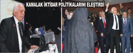 Saadet Partisi Genel Bakan Bolu'dan seslendi