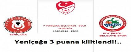 Yeniaaspor'un konuu K.Ereli Belediyespor