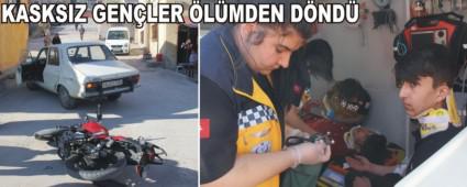 BOLU'DA TRAFK KAZASI; 2 YARALI