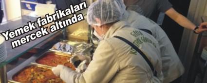 Yemek fabrikalar mercek altnda