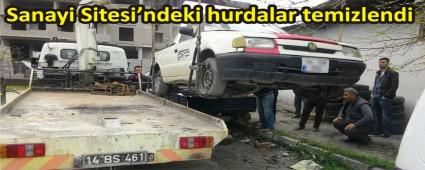 Hurda aralar tasfiye edildi